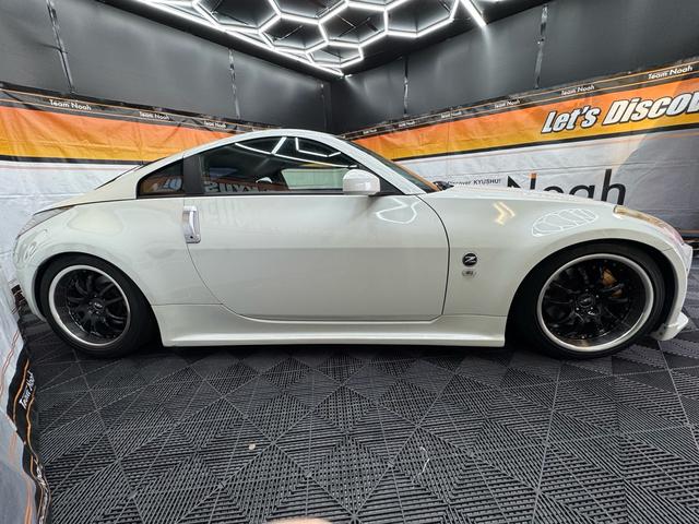 フェアレディZ バージョンS FUJITSUBOマフラー TEIN車高調 CST18インチAW(4枚目)