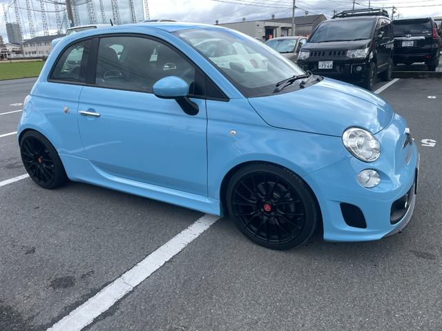アバルト500 ベースグレード ビ・DTV・ETC・ドラレコ・17インチアルミ・車高調・低ダストブレーキ・スリットブレーキローター・タイミングベルト交換済み(5枚目)