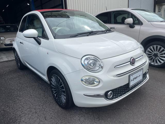 ５００Ｃ ツインエア　ラウンジ　ナビ・ＤＴＶ・ＥＴＣ・レザー調シートカバー（4枚目）
