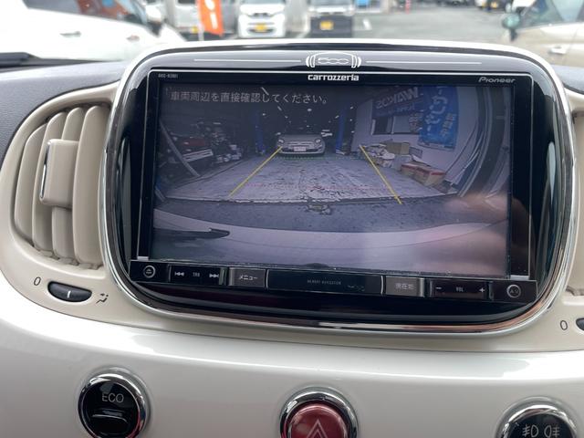 ５００Ｃ ツインエア　ラウンジ　ナビ・ＤＴＶ・ＥＴＣ・レザー調シートカバー（10枚目）