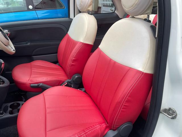 ５００Ｃ ツインエア　ラウンジ　ナビ・ＤＴＶ・ＥＴＣ・レザー調シートカバー（31枚目）