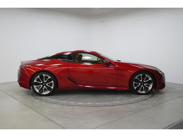 LC LC500 Lパッケージ ステアリングヒーター 寒冷地仕様 ラディアントレッド(5枚目)