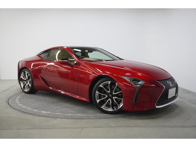 LC LC500 Lパッケージ ステアリングヒーター 寒冷地仕様 ラディアントレッド(6枚目)