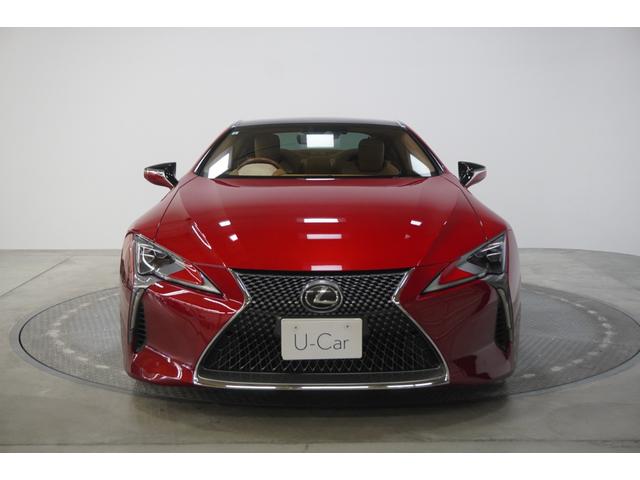 LC LC500 Lパッケージ ステアリングヒーター 寒冷地仕様 ラディアントレッド(8枚目)