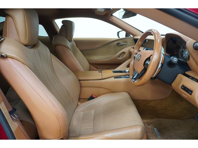 LC LC500 Lパッケージ ステアリングヒーター 寒冷地仕様 ラディアントレッド(12枚目)