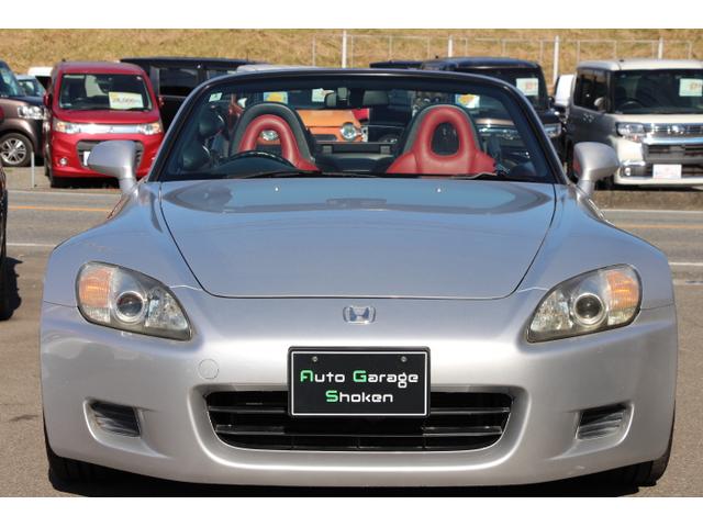 S2000 ベースグレード 中期モデル J’Sレーシングマフラー ブリッツ車高調 ENKEI18インチAW 赤レザーシート キーレス(17枚目)