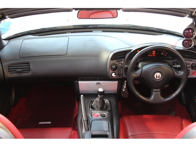 S2000 ベースグレード 中期モデル J’Sレーシングマフラー ブリッツ車高調 ENKEI18インチAW 赤レザーシート キーレス(21枚目)