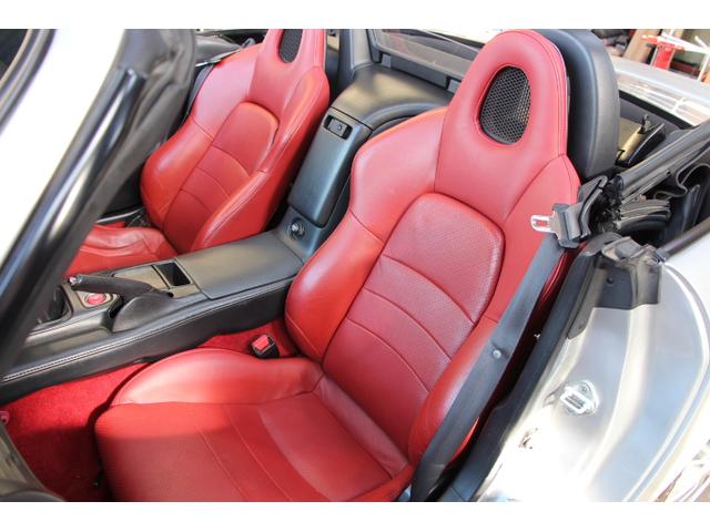 S2000 ベースグレード 中期モデル J’Sレーシングマフラー ブリッツ車高調 ENKEI18インチAW 赤レザーシート キーレス(35枚目)