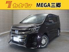 トヨタ　ノア　ハイブリッドＳｉ　７人乗り　メモリーナビ　片側電動スライド