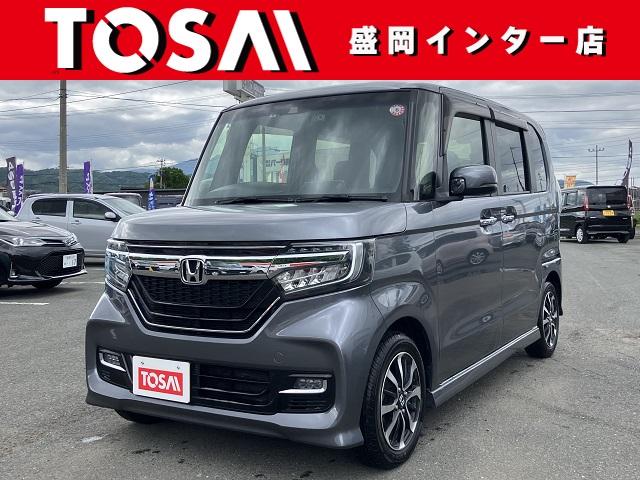 Ｎ－ＢＯＸカスタム Ｇ・Ｌホンダセンシング　ワンオーナー　片側パワースライドドア　社外フルセグナビ　バックカメラ　クルーズコントロール　ＥＴＣ　ドライブレコーダー　純正アルミホイール（1枚目）