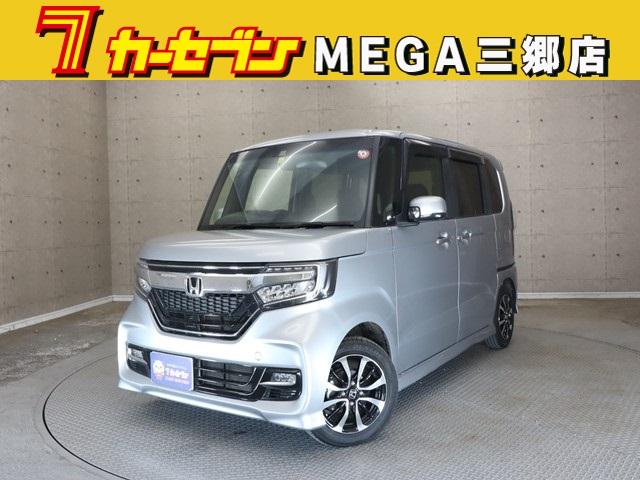 ホンダ Ｎ−ＢＯＸカスタム Ｇ　Ｌホンダセンシング　メモリーナビ　片側電動スライド