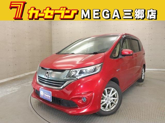 ハイブリッド・Ｇホンダセンシング　６人乗り　メモリーナビ　後席フリップダウンモニター　両側電動スライド　フルセグ／ＤＶＤ／Ｂｌｕｅｔｏｏｔｈ対応　前後ドライブレコーダー　バックカメラ　ＥＴＣ　ＬＥＤヘッドランプ　スマートキー