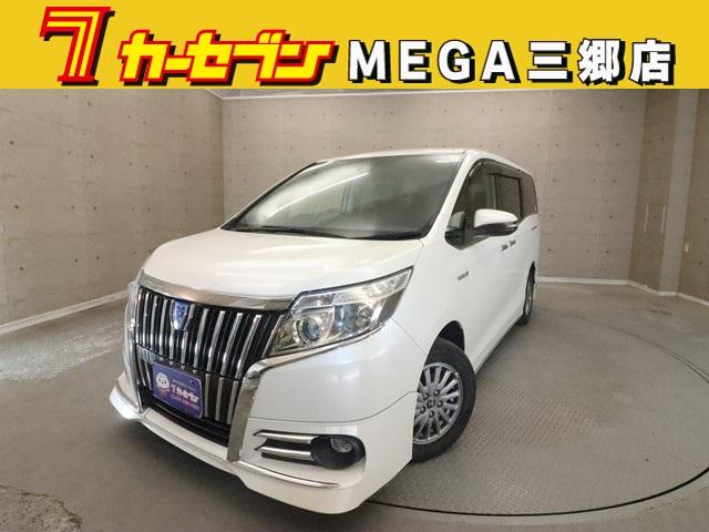ハイブリッドＧｉ　７人乗り　メモリーナビ　両側パワースライドドア　フルセグ／ＤＶＤ／Ｂｌｕｅｔｏｏｔｈ対応　バックカメラ　ＥＴＣ　ＬＥＤヘッドランプ　スマートキー　衝突被害軽減システム　車線逸脱警報　純正アルミホイール