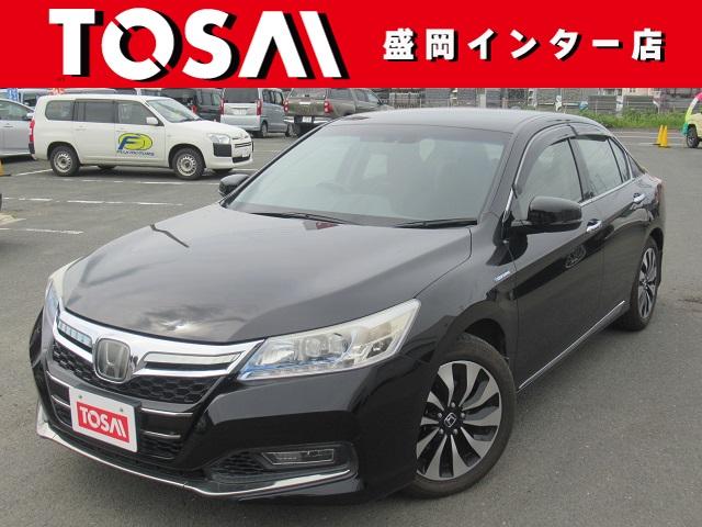 ホンダ アコードハイブリッド ＥＸ　ワンオーナー　ＦＦ車両　ＨＤＤナビ