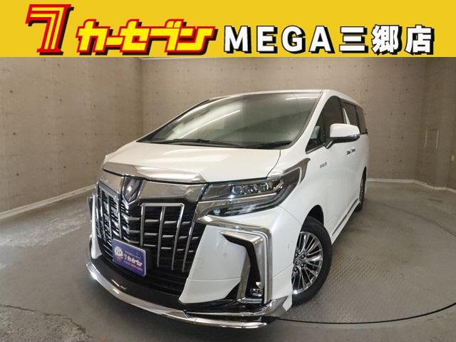 アルファードハイブリッド エグゼクティブラウンジＳ　４ＷＤ　サンルーフ　モデリスタエアロ　メモリーナビ　後席フリップダウンモニター　両側電動スライド　電動リアゲート　衝突被害軽減システム　フルセグ　全方位カメラ　ＥＴＣ２．０　ＬＥＤライト　電動シート（1枚目）