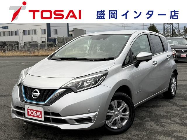 ノート(日産) ｅパワーＢ　ＦＯＵＲ　Ｃａｒｒｏｚｚｅｒｉａ製メモリーナビ　全周囲モニター　エマージェンシーブレーキ　レーンキープ　ＥＴＣ　インテリジェントルームミラー　クリアランスソナー　Ｂｌｕｅｔｏｏｔｈ　スマートキー　横滑り防止装置 中古車画像