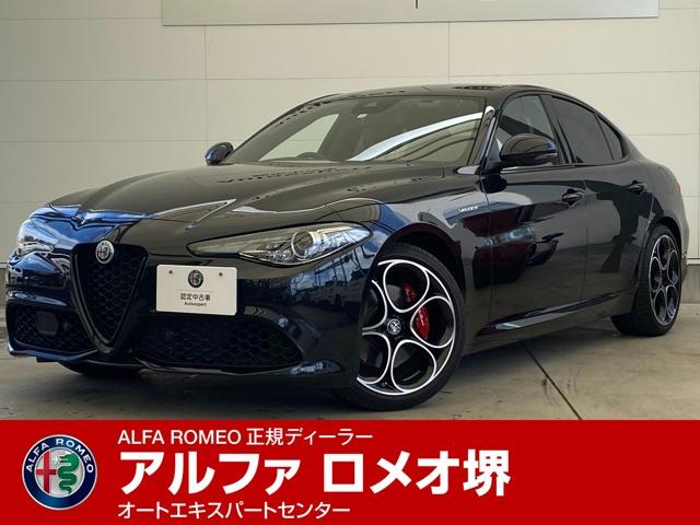 アルファロメオ ヴェローチェ　新車保証継承　元試乗車　ＥＴＣ　前後ドライブレコーダー　ｂｒｅｍｂｏ　Ｃａｒｐｌａｙ純正ドライブレコーダー　パドルシフト　シートヒーター