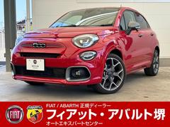 フィアット　５００Ｘ　スポーツ　新車保証継承　アルカンターラフードメーター　ステアリング