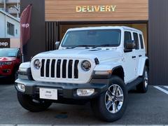 ジープ・ラングラーアンリミテッド サハラ 新車保証継承・純正ナビ・バックカメラ・レザーシート・シートヒーター・フルセグ・ETC・純正アルミホイール・純正サイドステップ 中古車画像