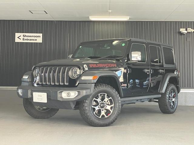 ジープ・ラングラーアンリミテッド(ジープ) ルビコン　認定中古車保証　整備付　ワンオーナー　純正ナビ　レザーシート　シートヒーター　バックカメラ　ＢＦ　Ｇｏｏｄ　ｒｉｃｈ　マットテレインタイヤ　Ｂｌｕｅｔｏｏｔｈ　３６００ｃｃＶ６エンジン　ＥＴＣ２．０ 中古車画像