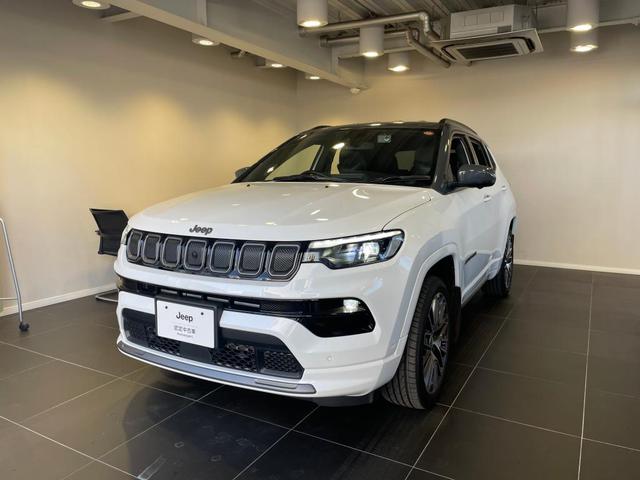 ジープ・コンパス(ジープ) Ｓモデル　認定中古車　パワーシート　パワーテールゲート　シートヒーター　フルセグＴＶ　ドライブレコーダー前後　１９インチアルミホイール 中古車画像