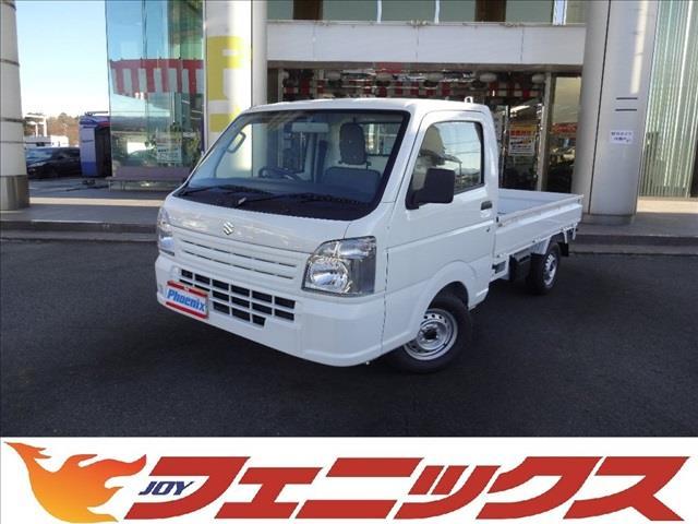 KCエアコン・パワステ 届出済未使用車 切替4WD 純正AM/FMラジオ ヘッドライトレベライザー エアコン パワステ(1枚目)