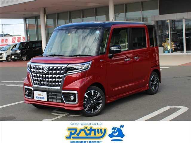 ハイブリッドXS 届出済未使用車 衝突軽減ブレーキ ツートンルーフ 両側電動スライドドア LED フォグランプ クルーズコントロール ヘッドアップディスプレイ コーナーセンサー レーンアシスト 純正15インチAW(1枚目)