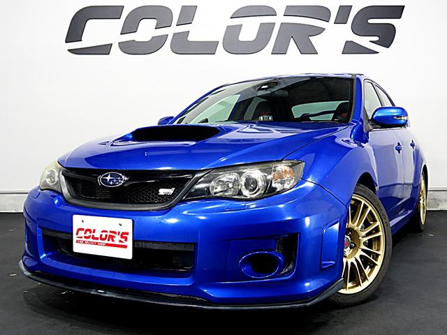 インプレッサ ＷＲＸ　ＳＴｉ　車高調　ＨＫＳエアクリ　ＧＰスポーツＥＸＡＳマフラー　社外アルミラジエーター　エアロパーツ　大型リアスポイラー　ＳＩドライブ　純正１８ＡＷ　専用スポーツシート　ＨＩＤ　フォグランプ　４ＷＤ　ターボ（1枚目）