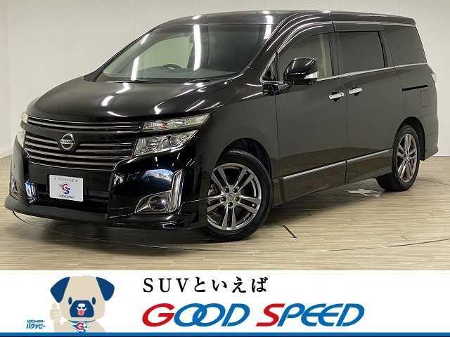 日産 エルグランド ２５０ハイウェイスターアーバンクロム 純正ナビ Ｂｌｕｅｔｏｏｔｈ 両電電動スライドドアの中古車｜グーネット中古車