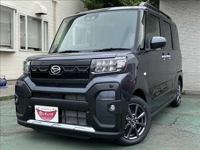 ダイハツ タント ファンクロス　届出済未使用車　衝突軽減ブレーキ　ロングスライドシート