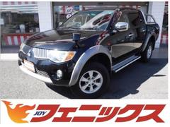 三菱　トライトン　ベースグレード☆４ＷＤ☆実走行３．８万ＫＭ☆ナビ☆試乗ＯＫ☆　４ＷＤ☆ナビ☆フルセグＴＶ☆荷台メッキロールバー☆純正１６ＡＷ☆キーレス☆オールテレーンタイヤ☆サイドステップ☆フォグランプ☆電格ミラー☆ＡＢＳ☆ヘッドライトレベライザー☆走行３．８万ＫＭ☆試乗ＯＫ☆