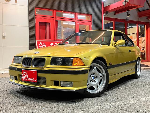 ＢＭＷ Ｍ３ Ｍ３クーペ　Ｍ３　Ｅ３６　　３．０　前期型　シルキーシックス　左ハンドル　５速ＭＴ　ディーラー車　１９９７年〜２０２２年整備記録簿有　オールペン済　純正１７インチＡＷ　ＡＣ　スペアキー有　新車保証書有