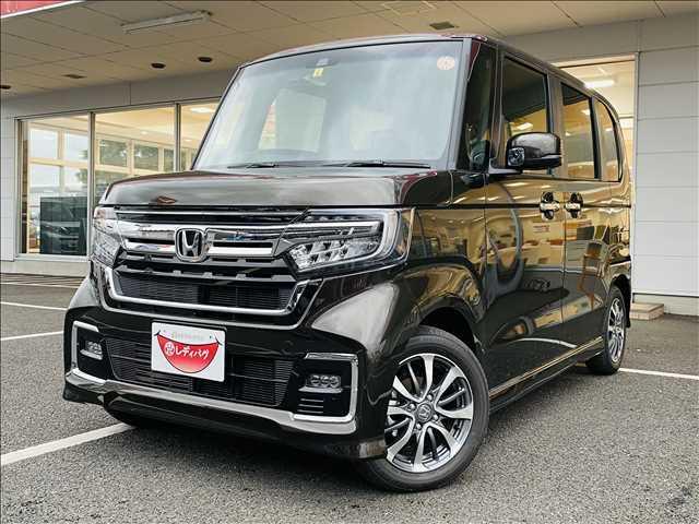 NBOXカスタム（ホンダ）Ｌ　届出済未使用車　片側電動スライドドア　衝突軽減ブレーキ　ＬＥＤライト　スマートキー　プッシュスタート　オートエアコン　アイドリングストップ　禁煙車　パワーステアリング　パワーウインドウ　修復歴無 中古車画像