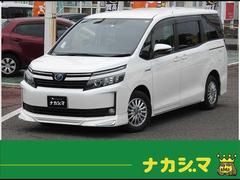 トヨタ　ヴォクシー　ＨＹＢＲＩＤ　Ｖ　禁煙車　バックモニター