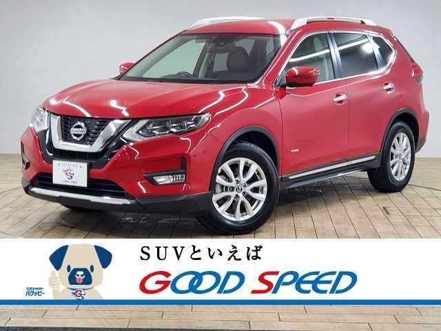 日産 エクストレイル ２０Ｘｉ　ＨＹＢＲＩＤ　純正ナビ　フルセグＴＶ　全周囲カメラ　Ｄミラー　プロパイロット　純正アルミホイール　ＥＴＣ　スマートルームミラー　パワーバックドア　スマートキー　横滑り防止装置　エマージェンシーブレーキ