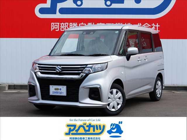 ソリオ(スズキ) Ｇ　登録済未使用車　衝突軽減ブレーキ　プッシュスタート　電動ミラー　オートエアコン　コーナーセンサー 中古車画像