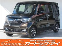 ホンダ　Ｎ−ＢＯＸカスタム　Ｇ　ＥＸホンダセンシング　禁煙車　純正８型ＳＤナビ