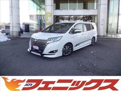 トヨタ　エスクァイア　ハイブリッドＧｉ　ワンオーナー　ＴＲＤエアロ　後席モニター