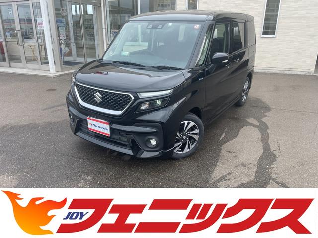 スズキ ソリオバンディット ＨＶ－ＭＶ☆４ＷＤセーフティサポート☆走行５６ＫＭ☆試乗ＯＫ　☆４ＷＤ☆走行５６ＫＭ☆両側電動ドア☆レーダークルーズ☆ＨＵＤ☆シートヒーター☆ＬＥＤオートライト☆ＬＥＤフォグ☆オートハイビーム☆クリアランスソナー☆ロールサンシェード☆電動格納ミラー☆試乗出来ます