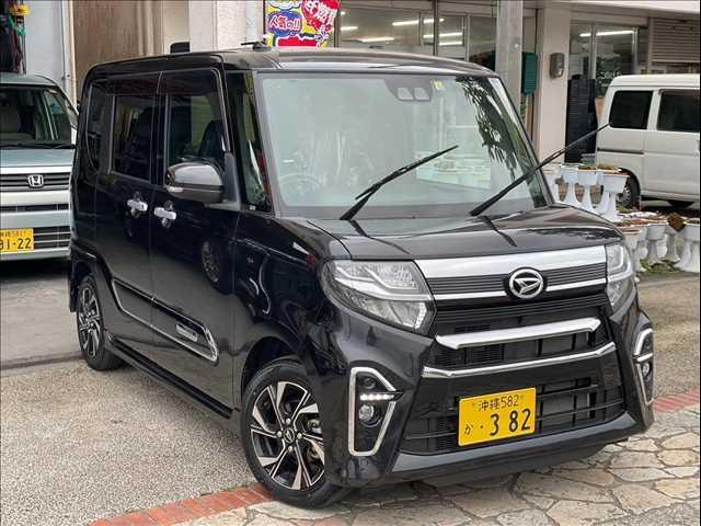 沖縄県の中古車ならタント カスタムＸスタイルセレクション　・スマートキー・プッシュスタート・両側電動パワースライドドア・ＤＶＤオーディオ・ＵＳＢ・ＡＵＸ・バックカメラ・スマートアシスト３・ＬＥＤヘッドライト