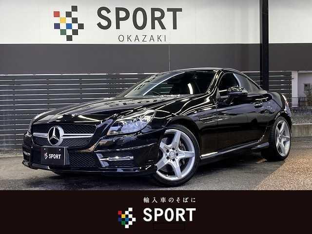 ＳＬＫ(メルセデス・ベンツ) ＳＬＫ２００ブルーエフィシェンシー　ＡＭＧスポーツＰＫＧ　純正ナビ地デジ　ブラックレザーシート　専用赤シートベルト　シートメモリー　シートヒーター 中古車画像