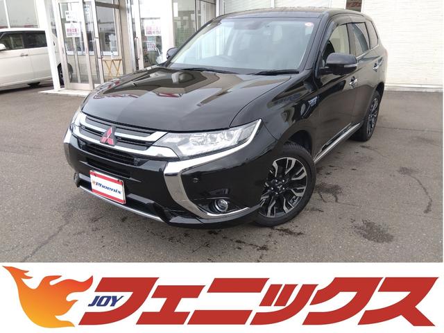 アウトランダーＰＨＥＶ(三菱) Ｇナビｐｋｇ☆４ＷＤ☆１オナ☆ナビ☆全方位Ｍ☆半革Ｓ☆サンＲ　後期型☆４ＷＤ☆ナビ☆ブルートゥース☆ 中古車画像