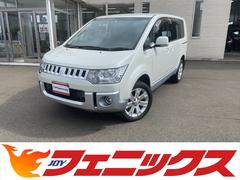 三菱　デリカＤ：５　ＤパワーＰＫＧ☆４ＷＤ☆ディーゼル☆ナビ☆Ｂカメラ☆試乗ＯＫ　４ＷＤ☆ディーゼル☆７人乗り☆ナビ☆バックカメラ☆ブルートゥース☆ビルトインＥＴＣ☆両側電動ドア☆クルコン☆パドルシフト☆デフロック☆シートヒーター☆１８インチＡＷ☆ＨＩＤ☆走行５．４万ＫＭ☆試乗ＯＫ