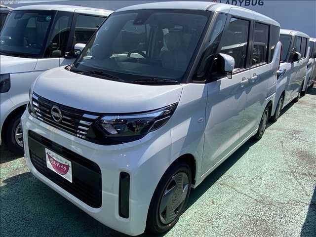 ルークス(日産) Ｓ　届出済未使用車　衝突軽減ブレーキシステム　両側スライドドア　車線逸脱防止システム　横滑り防止装置　禁煙車 中古車画像