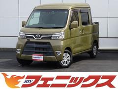 ダイハツ　ハイゼットカーゴ　デッキバンＧ　ＳＡ３☆ＬＥＤヘッドライト＆フォグ☆ドラレコ☆　☆ワンオーナー☆切替４ＷＤ☆５速ＭＴ☆純正オーディオ☆Ｂｌｕｅｔｏｏｔｈ☆スマートアシスト３☆オートハイビーム☆ヘッドライトレベライザー☆ＬＥＤヘッドライト＆フォグ☆エコアイドル☆ＥＴＣ☆ドラレコ☆