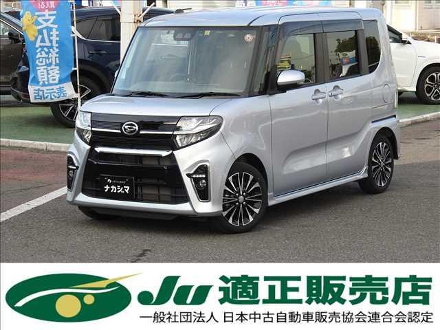 ダイハツ タント カスタムＲＳ　衝突軽減ブレーキ　ダイハツ純正９型ナビ　フルセグ