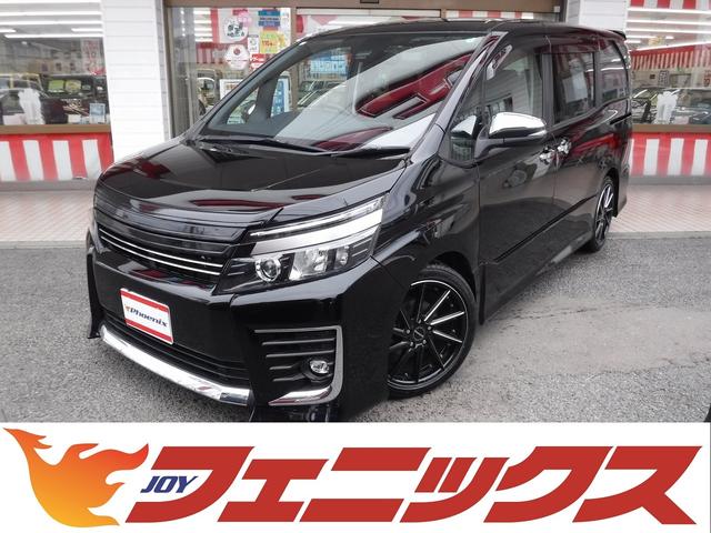 トヨタ ヴォクシー ＺＳ　煌ＩＩ☆４ＷＤ☆純正１０．１型ナビ☆フリップダウンＭ☆　Ｂカメラ☆セーフティセンス☆オートハイビーム☆ＬＥＤヘッドライト☆両側パワスラ☆ビルトインＥＴＣ☆ＨＫＳ車高調☆Ｍ’Ｓスピード４本出マフラ☆アドミレイションフェイスグリル☆シルクブレイズウイングミラー