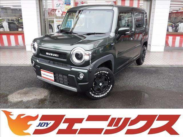 ハスラー ハイブリッドＸターボ☆４ＷＤ☆メーカー９型ナビ☆全方位カメラ　☆フルセグ☆デュアルカメラブレーキ☆レーダークルーズ☆ＬＥＤヘッドライト☆ドラレコ☆ビルトインＥＴＣ☆ウェッズ１４ＡＷ☆トーヨーホワイトレタータイヤ☆リフトアップサス☆ダムドテールランプガーニッシュ