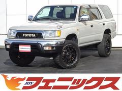 トヨタ　ハイラックスサーフ　ＳＳＲ−Ｘ☆ナローボディー☆リフトアップ☆アルパインナビ☆　☆４ＷＤ☆ナローボデー☆アルパインナビ☆ＣＤ　ＤＶＤ☆フルセグＴＶ☆Ｂｌｕｅｔｏｏｔｈ☆アルパインツイーター☆ナルディーステアリング☆ホワイトレタータイヤ☆ＺＥＡＬリフトアップ☆Aftermarket１７インチＡＷ☆