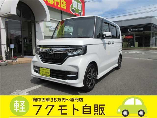 ホンダ Ｎ－ＢＯＸカスタム カスタム　Ｇ・Ｌ　Ｈｏｎｄａ　ＳＥＮＳＩＮＧ　新品ナビ・ワンセグＴＶ・ＣＤ再生・Ｂｌｕｅｔｏｏｔｈ・リアカメラ・ＥＴＣ・ＬＥＤライト・追突軽減ブレーキ・左側電動スライド・サンシェード・１５インチアルミホイール